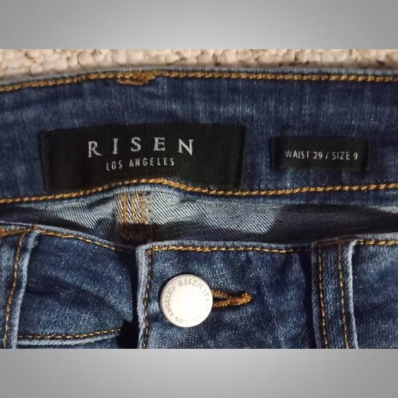 Risen Los Angeles jeans junior size 9 - Picture 5 of 7